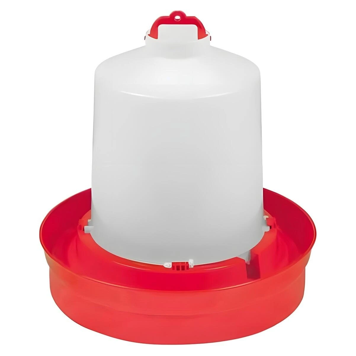 Little Giant DBW2 Poultry Waterer, 2 Gallon Deep Base, Red
