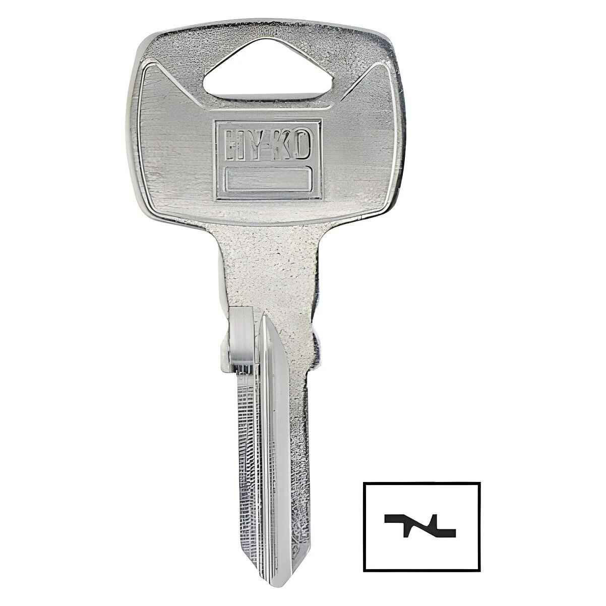 Hy-Ko Traditional Key Automotive Key Blank Double sided For Triumph