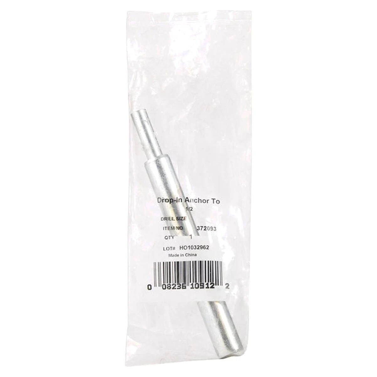 Hillman 1/2 in. Dia. x 0 in. L Steel Round Head Setting Tool Drop-In Anchor 1 pk