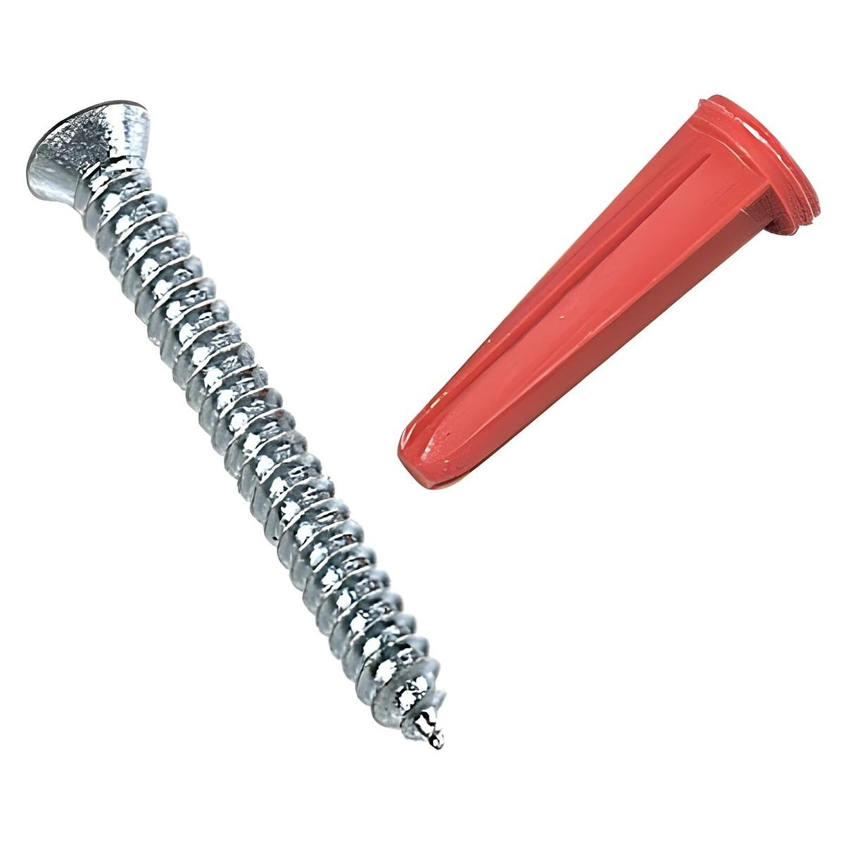 6-Pack #6 Phillips Head Screws & Anchors