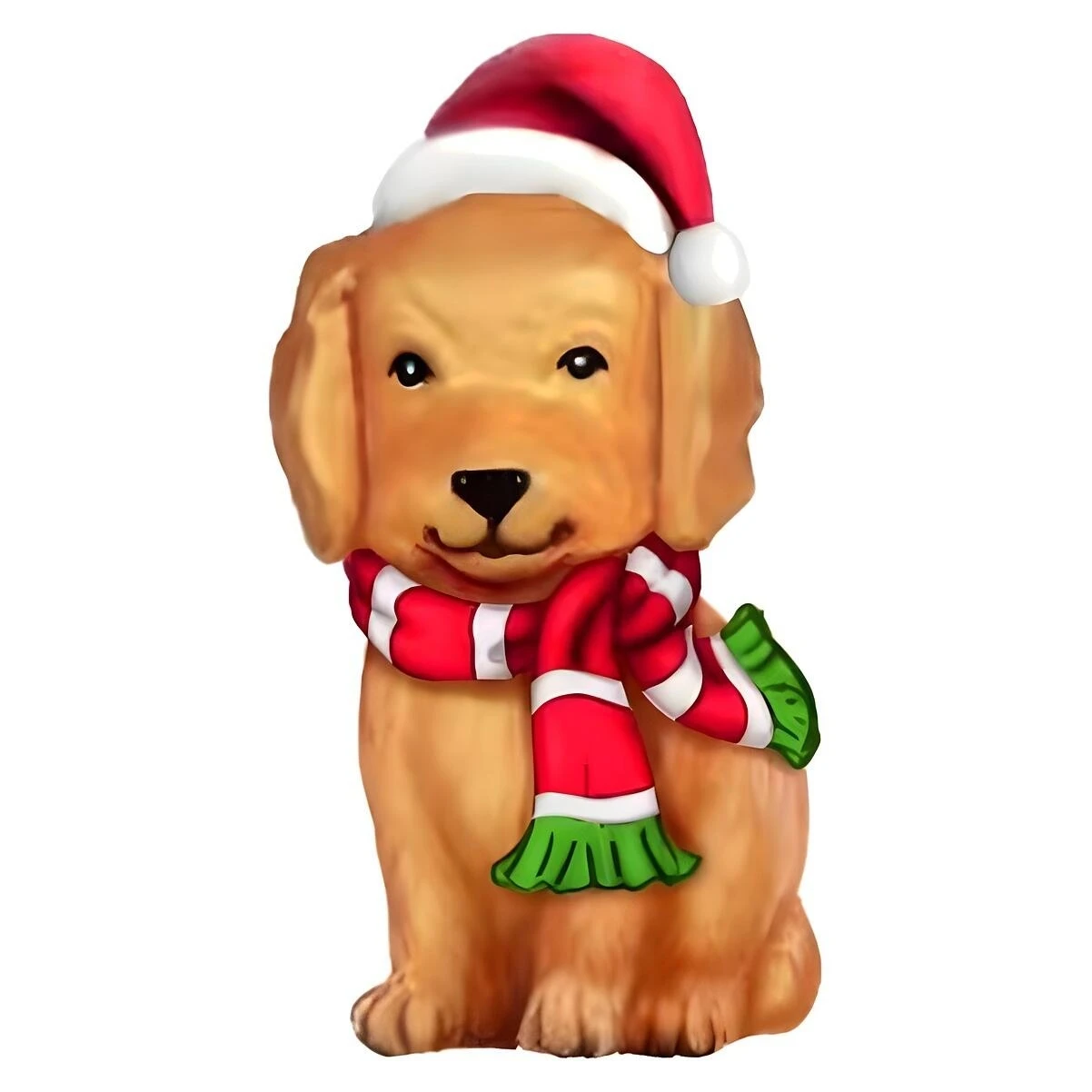 Christmas Santa Golden Retriever