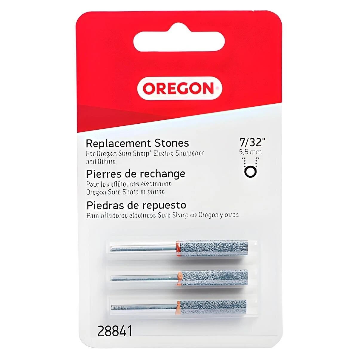 Oregon 28841 Sharpening Stone, Heavy-Duty, Vitrified Ceramic