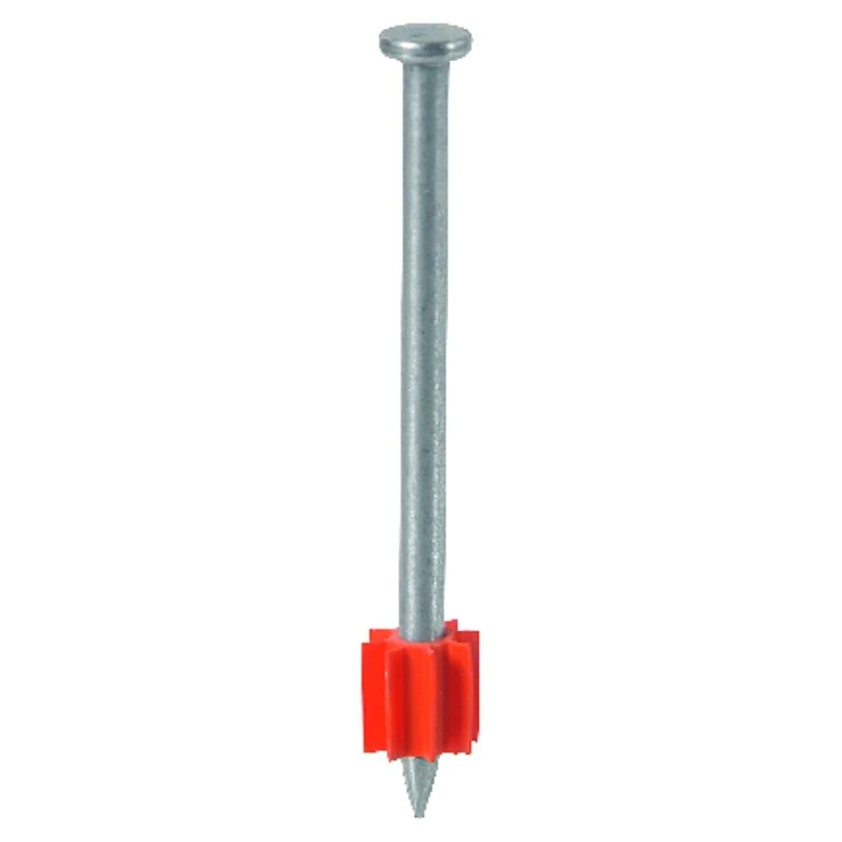 Ramset 1516 Drive Pin, 0.145 in Dia Shank, 2-1/2 in L, Steel, Zinc-Plated