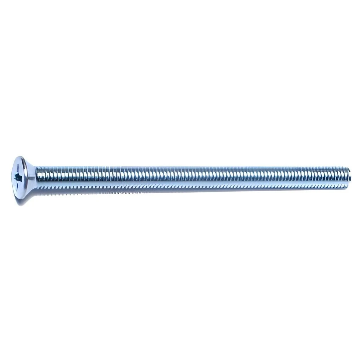 Midwest Fastener 10-32 x 3 In Zinc Phillips Flat Head Machine Screw
