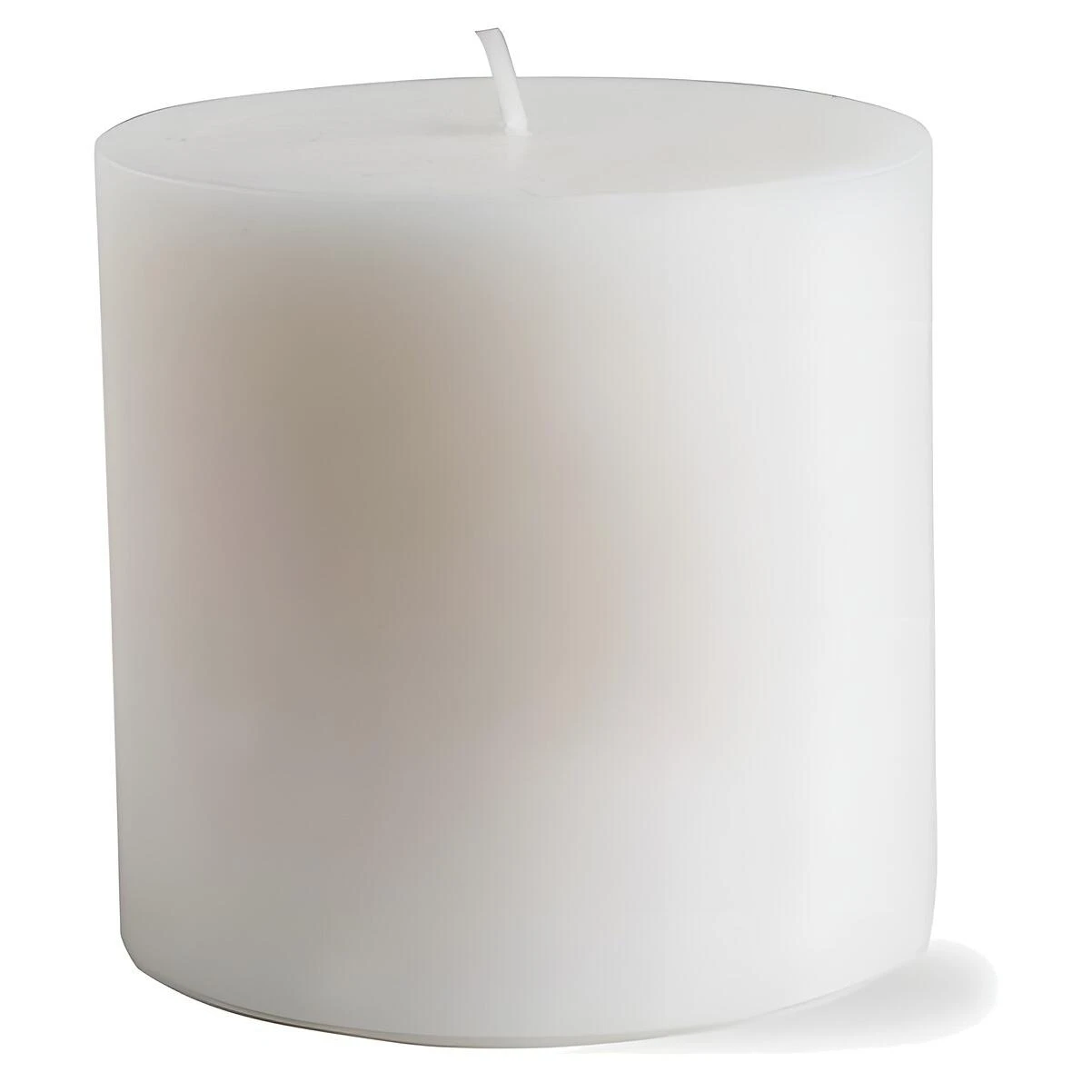Tag 100060 Chapel Pillar Candle, Unscented, White, 3 x 3 In., 32 Hr Burn