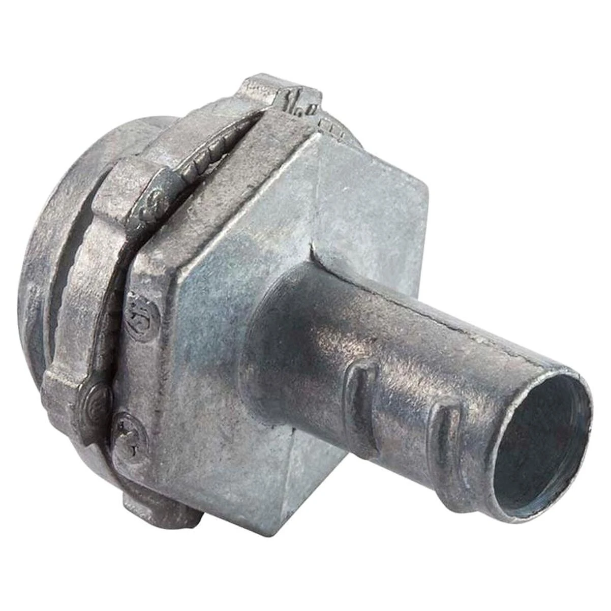 Halex 20442 Flex Conduit Connector, 3/4 in Screw-In, Zinc, 5/BAG Halex 20442 Flex Conduit Connector, 3/4 in Screw-In, Zinc, 5/BAG