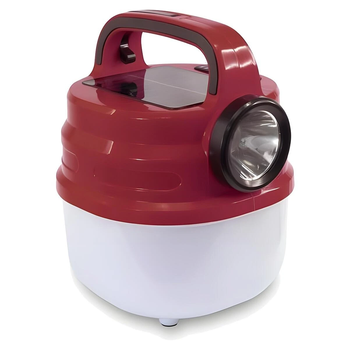 WeatherX XSBF223R Wireless Bluetooth LED Lantern Speaker, Red, 6.1 In
