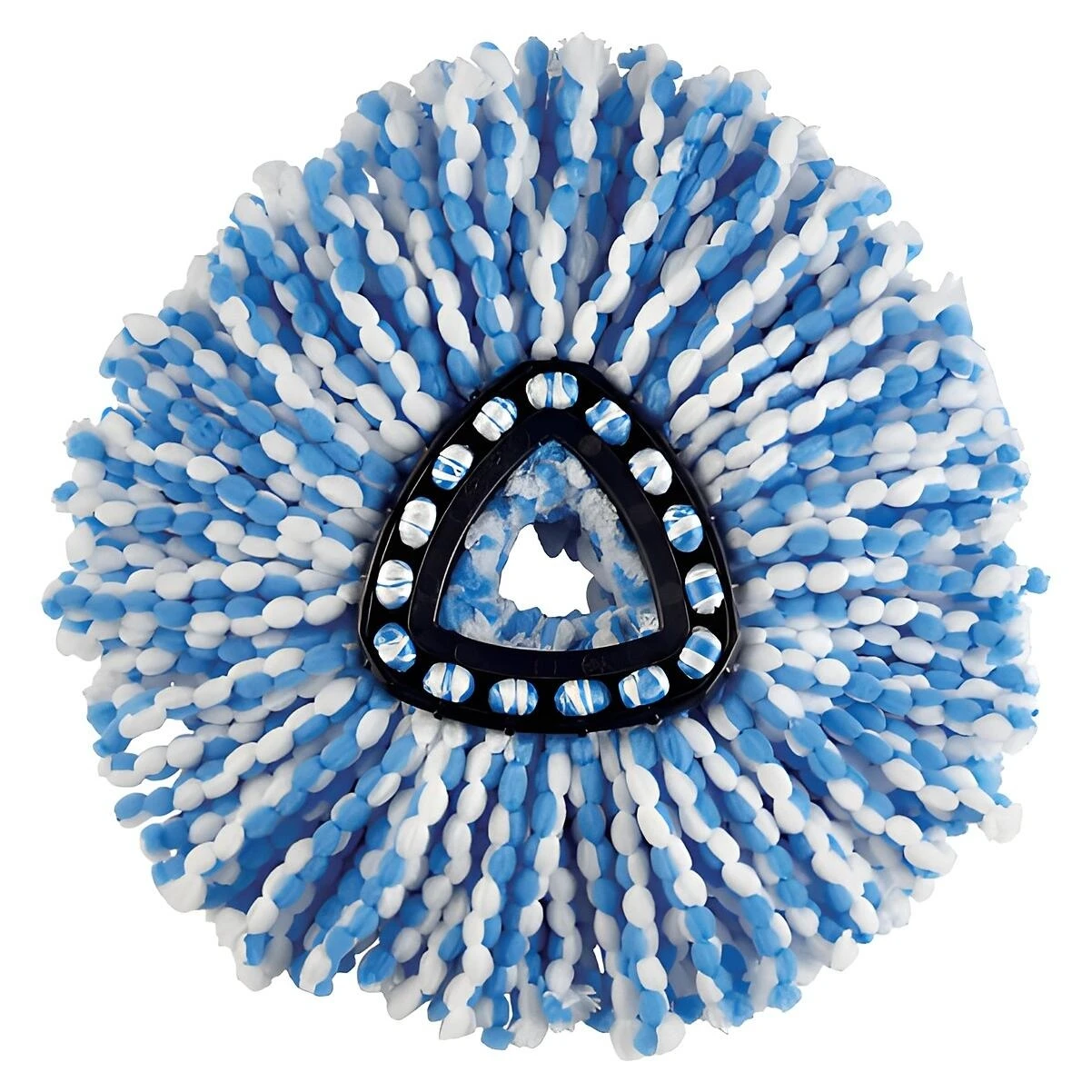 O-Cedar 168738 Rinse Clean Mop Refill, Microfiber, Blue/White