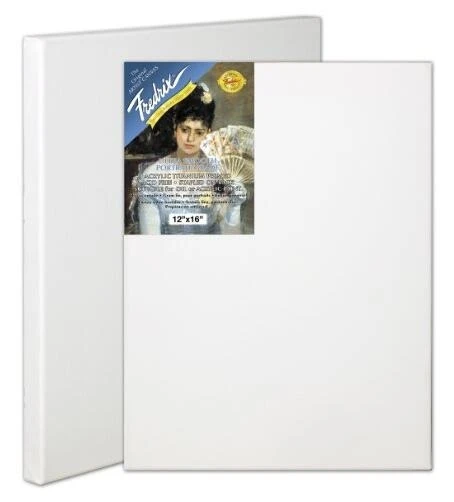Premium 9x12 Stretched Canvas – 11/16" Thick Ready-to-Hang Frame