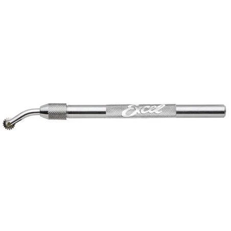 Excel 7/16" 14‑Tooth Pounce Wheel – Precision Screen‑Printing Powder Applicator