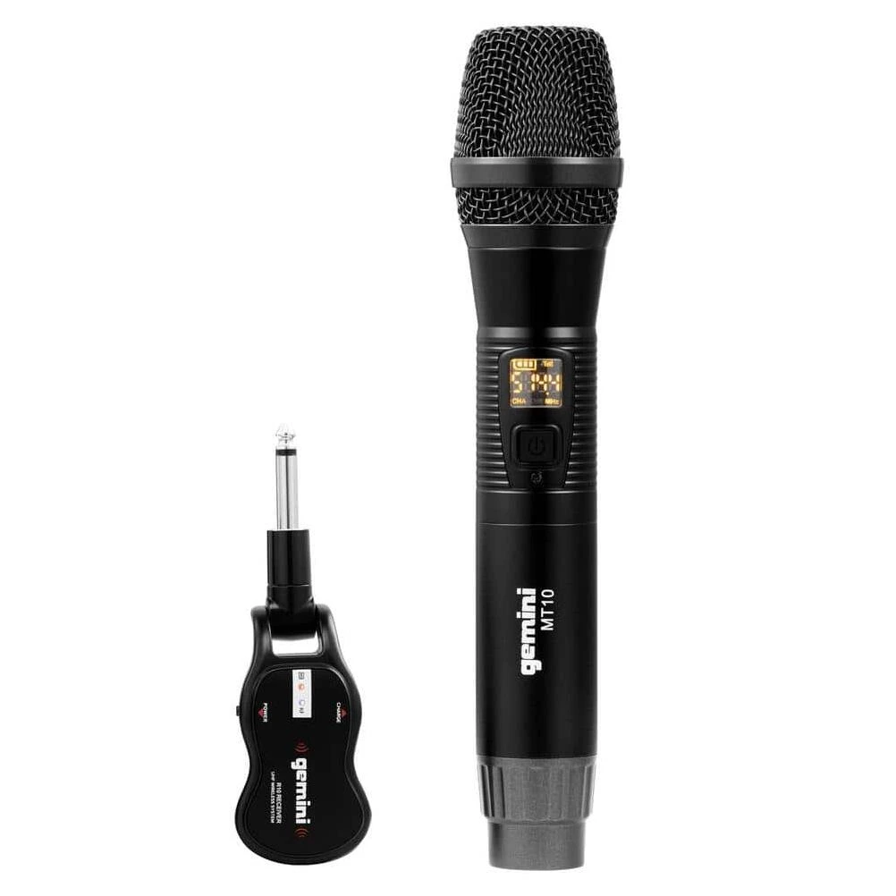 Gemini UHF Single Microphone Communication System – Reliable Wireless Audio for Professional Radio