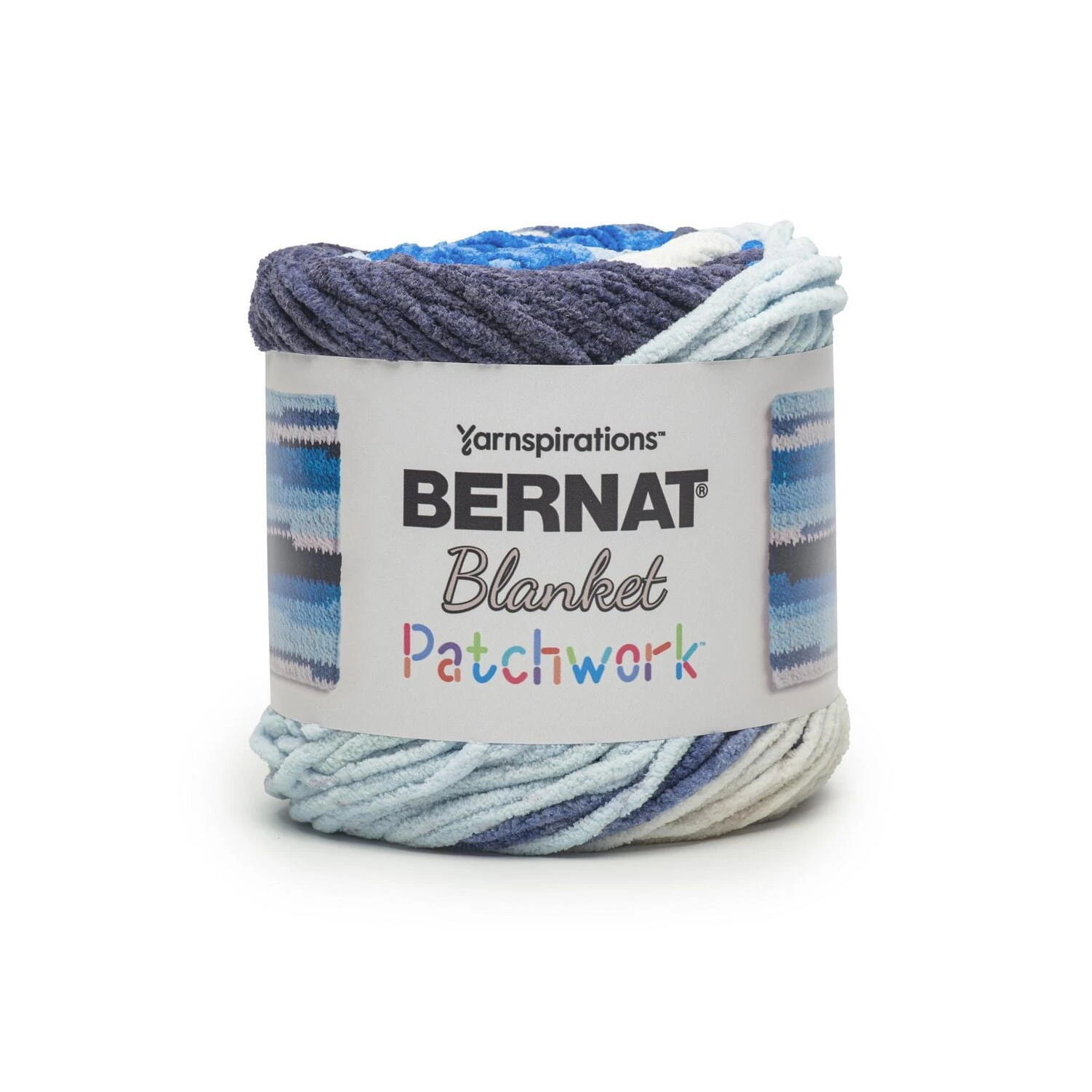 Bernat Ocean Patchwork Yarn – Brilliant Blue