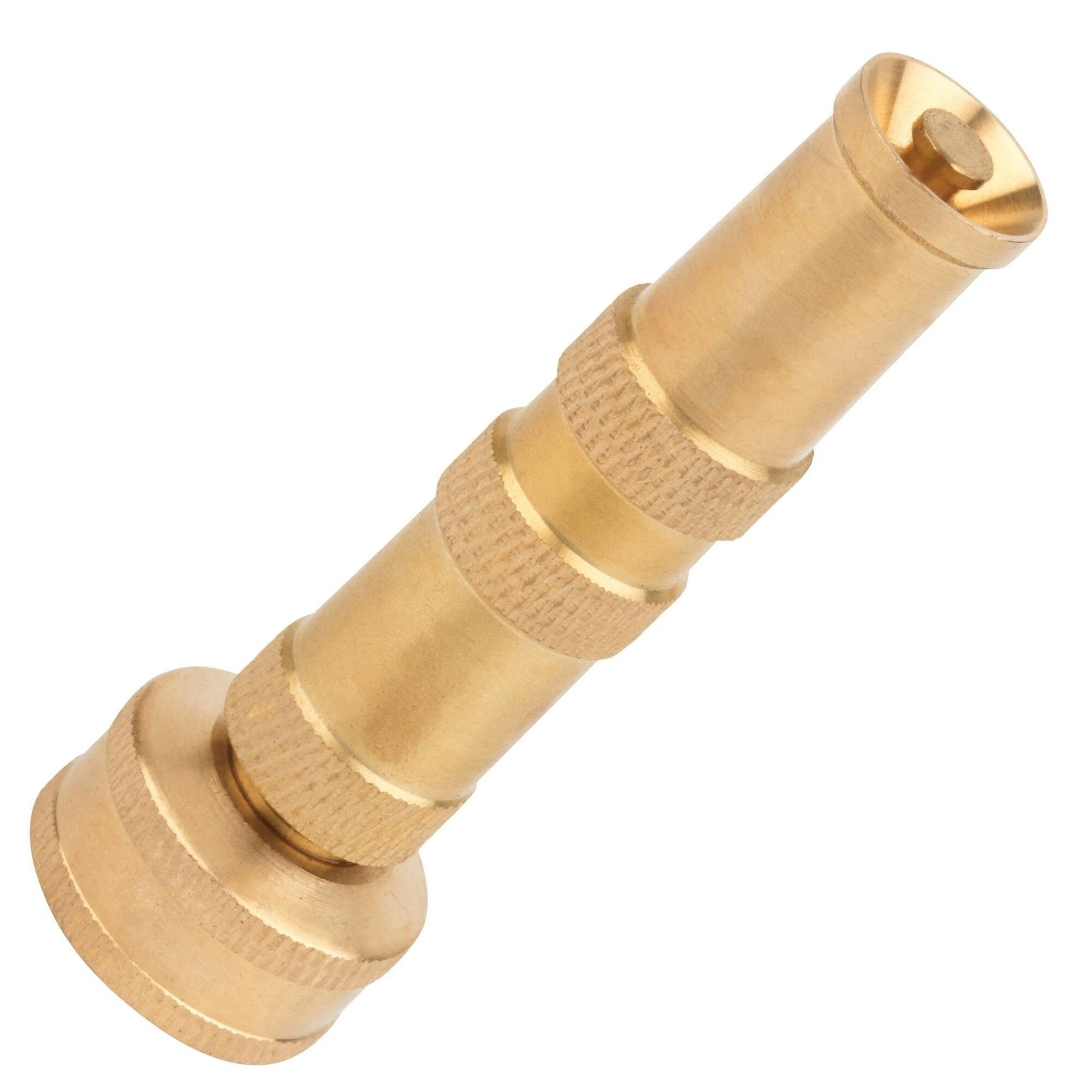 4‑Inch Brass Twist Hose Nozzle – Durable Garden Sprayer