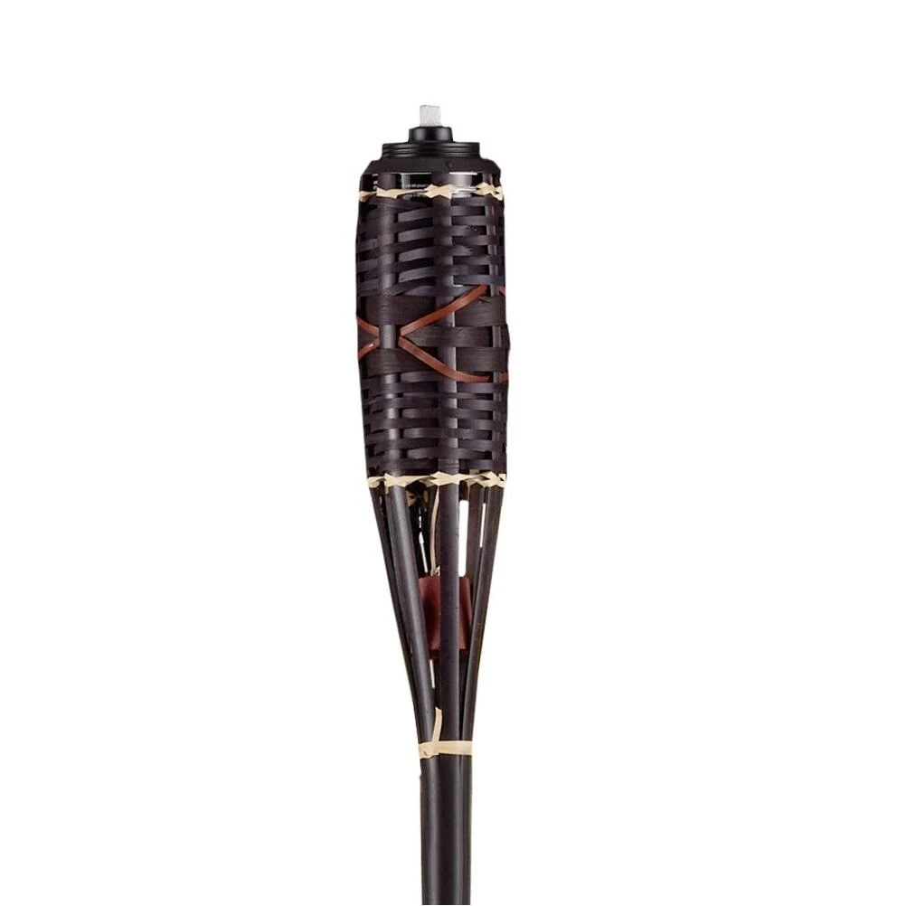 57‑Inch Brown Outdoor Torch – Weather‑Resistant Patio Lighting