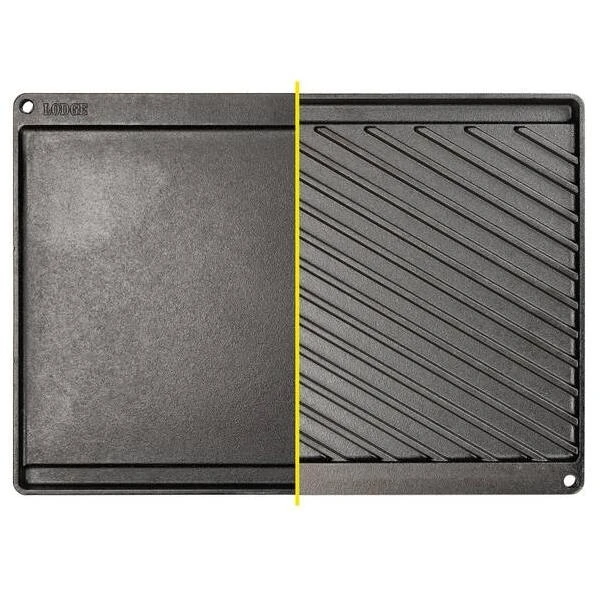 12‑Inch Cast Iron Grill Pan – Heavy‑Duty Cooking Essential