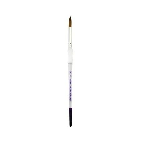 SoftGrip Sable Round Brush – Size 10 Professional Artist Paintbrush