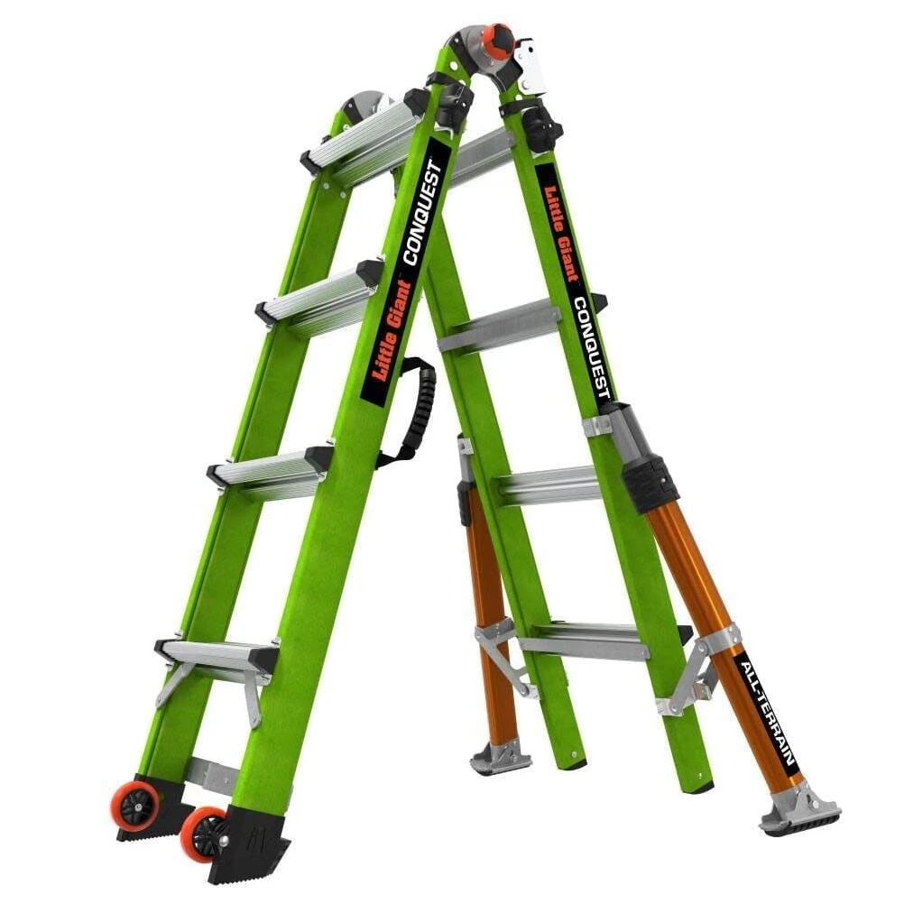 17‑Inch Multi‑Position Ladder – Adjustable, Lightweight Aluminum