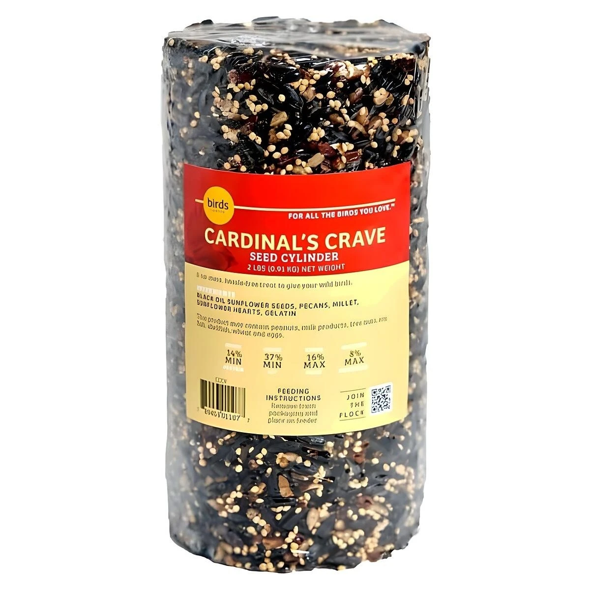 Birds Choice Premium Cardinal Seed – 2 lb Black Oil Sunflower Blend