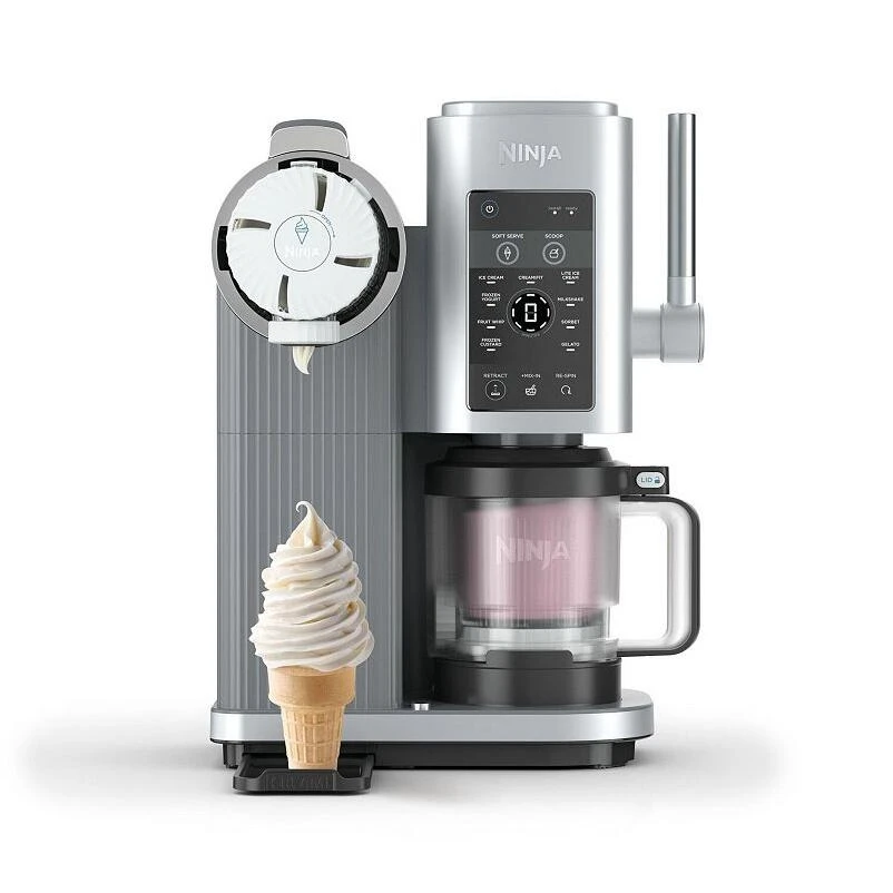Compact 0.47‑Quart Ice Cream Maker – Quick‑Freeze Home Dessert Machine