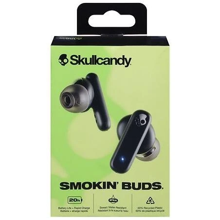 ERBDS True Wireless Earbuds with Charging Case – Smoky Black