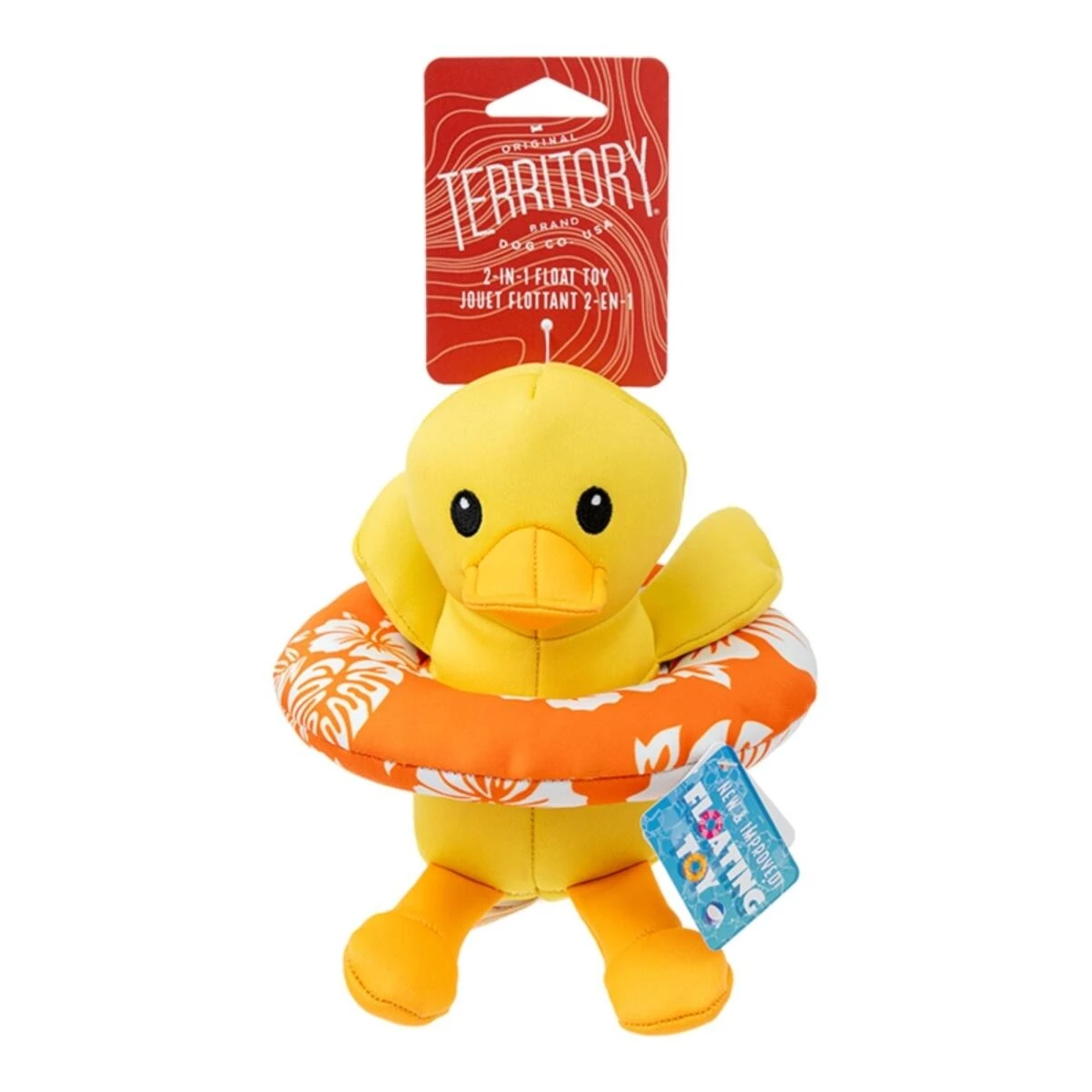 Territory Premium Floating Duck – Vibrant Pool Toy for Kids & Adults