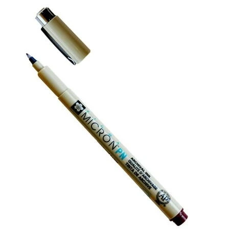 Sakura Pigma Micron Burgundy Plastic Nib – Archival Fine Line Ink Pen Tip