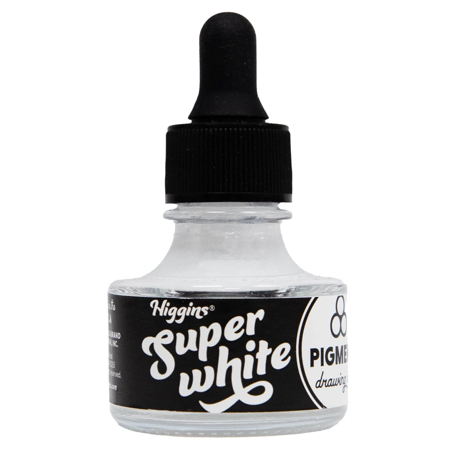 Higgins Super White Screen Printing Ink – 1 oz Water‑Based Pigment