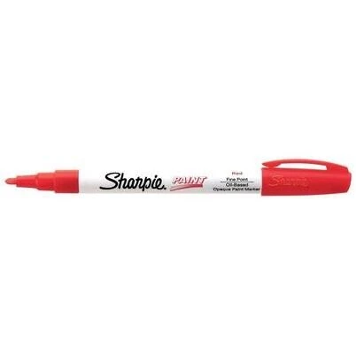Sharpie Fine Red Paint Marker – Permanent, Vibrant Ink for Crafts & DIY