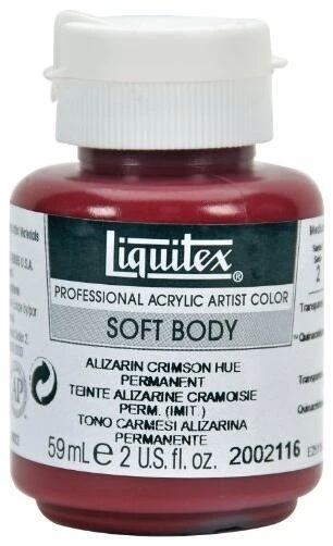 LTX SB Acrylic Paint – 2 oz Jar – Aliz Crimson Hue