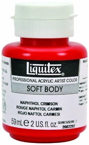 LTX SB Acrylic 2 oz Naphthol Crimson – Professional Artist’s Paint
