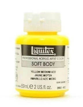 LTX 2‑Oz Jelly Yellow Medium‑Azo Acrylic Paint – SB Series
