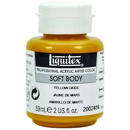 LTX SB Acrylic Yellow Oxide Pigment – 2 oz Jar