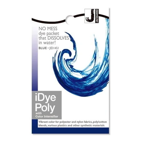 Blue Polyester Dye Powder – 14 g Pack (IDYE)