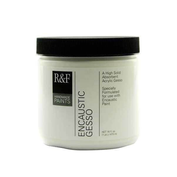 R&F 16‑oz Encaustic Gesso Primer – Professional Artist Ground