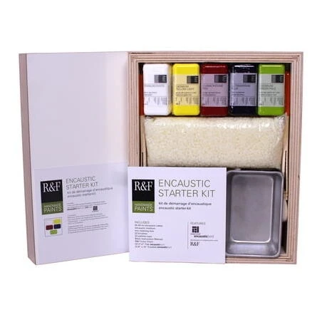 R&F Beginner Encaustic Painting Kit – All‑In‑One Wax Art Set