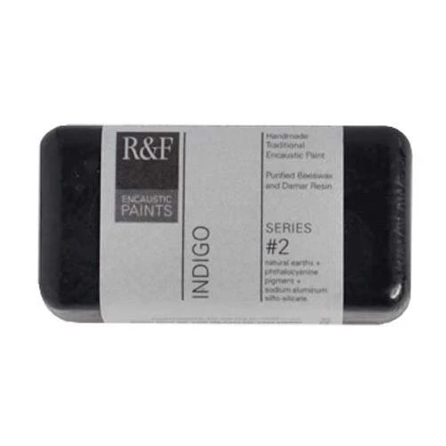 R&F Encaustic Indigo Paint – 40 ml Professional Oil‑Based Color