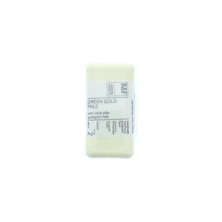 R&F Pale Green‑Gold Encaustic Paint – 40 ml Professional Wax Medium