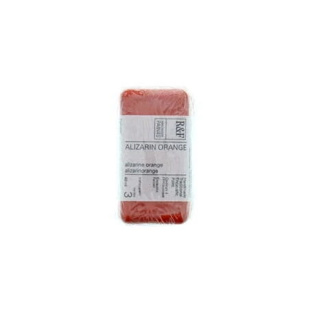 R&F Artist-Grade Encaustic Paint – 40 ml Alizarin Orange