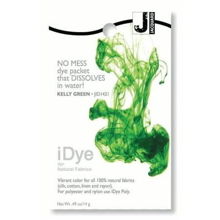 IDYE Kelly Green 14g Fabric Dye – Vibrant Textile Color Pack