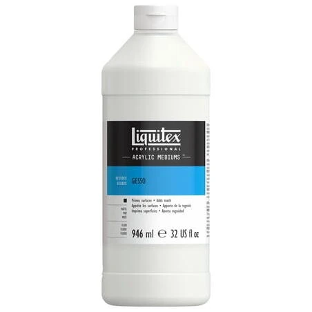 LTX Professional Artist Gesso – 32 oz Premium Primer