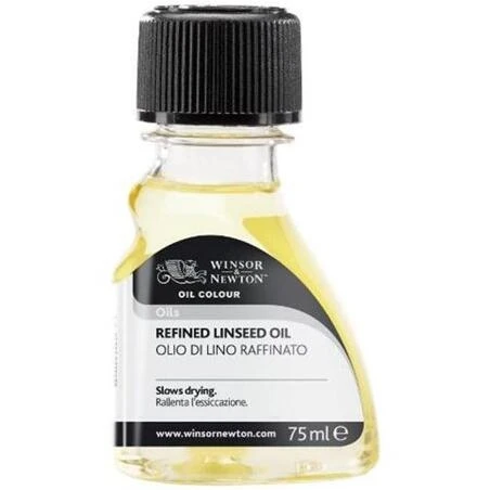 Premium Refined Linseed Oil – 75 ml High‑Performance Wood Finish & Paint Medium