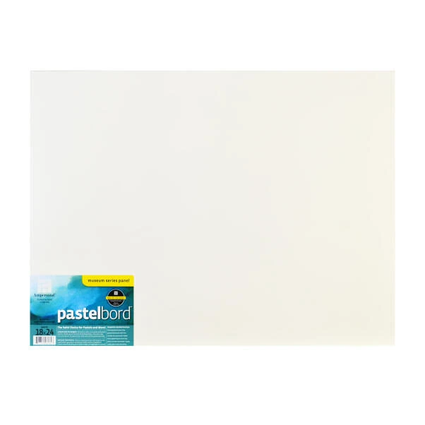 White 18" x 24" Pastel Board – PASTELBORD Professional Art Surface