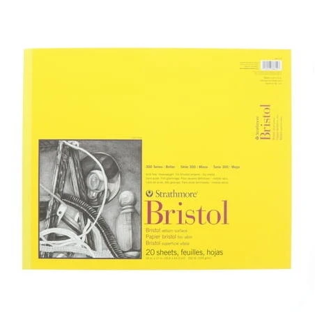 Strath Bristol 300 Heavyweight 14×17 Artist Paper – 20 Sheet Pad