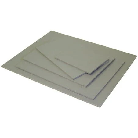 Red Baron Gray Linoleum Tile – 3" x 4" Unfinished Flooring Panel