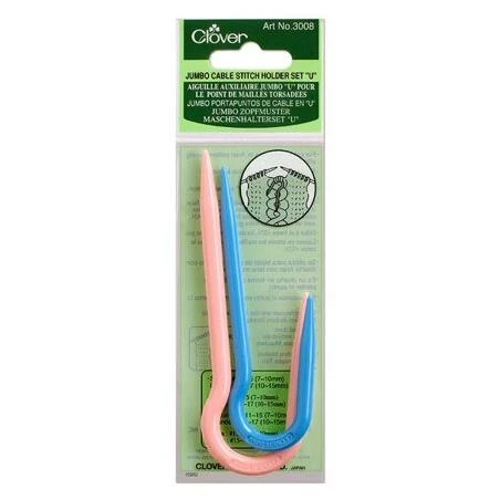 U‑Shaped Cable Stitch Holder – 4.5‑in Radius for Secure Cable Management