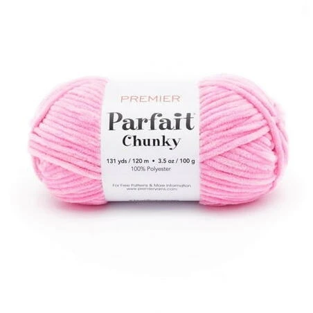 Parfait Bubblegum Yarn – Soft, Vibrant Hand‑Knitting Fiber
