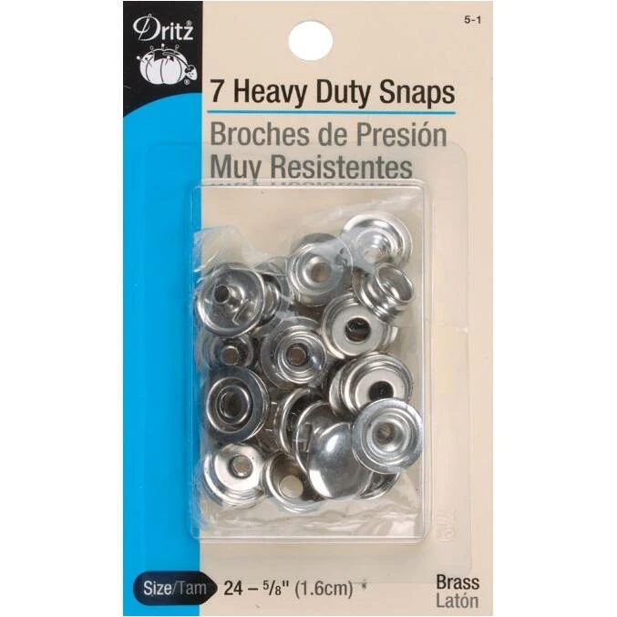 Heavy‑Duty White Snap Fasteners – Size #5 – Premium Industrial Closures