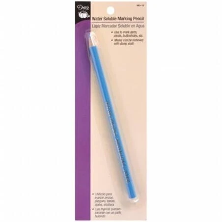 Water‑Soluble Marking Pencil – Bright, Quick‑Erase Sketch Tool