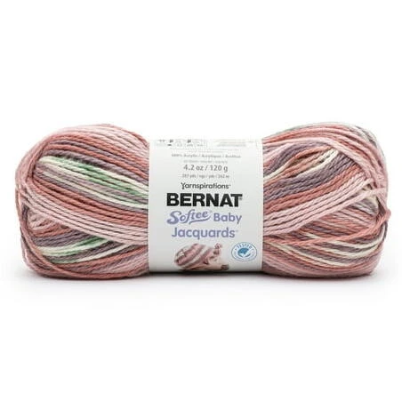 Bernat Softee Jacquard Yarn – Ultra‑Soft Premium Knit & Crochet Thread