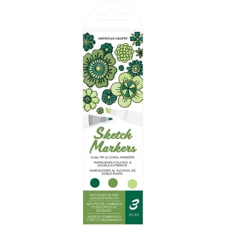 AC Sketch Shamrock Alcohol‑Based Sketch Markers – Vibrant Professional Art Set